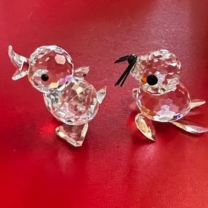 2 Swarovski crystal animals in excellent condition!